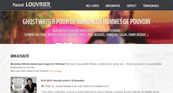 Desktop Screenshot of pascal-louvrier.com